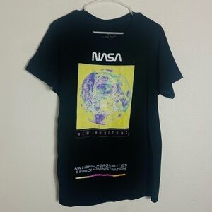 Hyperspace Mens NASA New Horizons Black Tee Shirt  Size:M